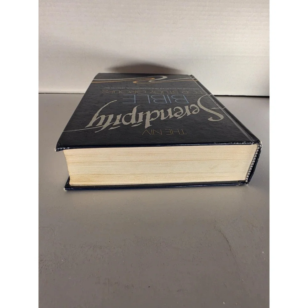 NIV Serendipity Bible for Study Groups Hardcover 1990 Zondervan 2nd Edition